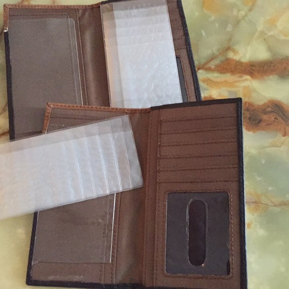 Long Star (two) Wallets Credit Card 💳 Brand New - Picture 5 of 6